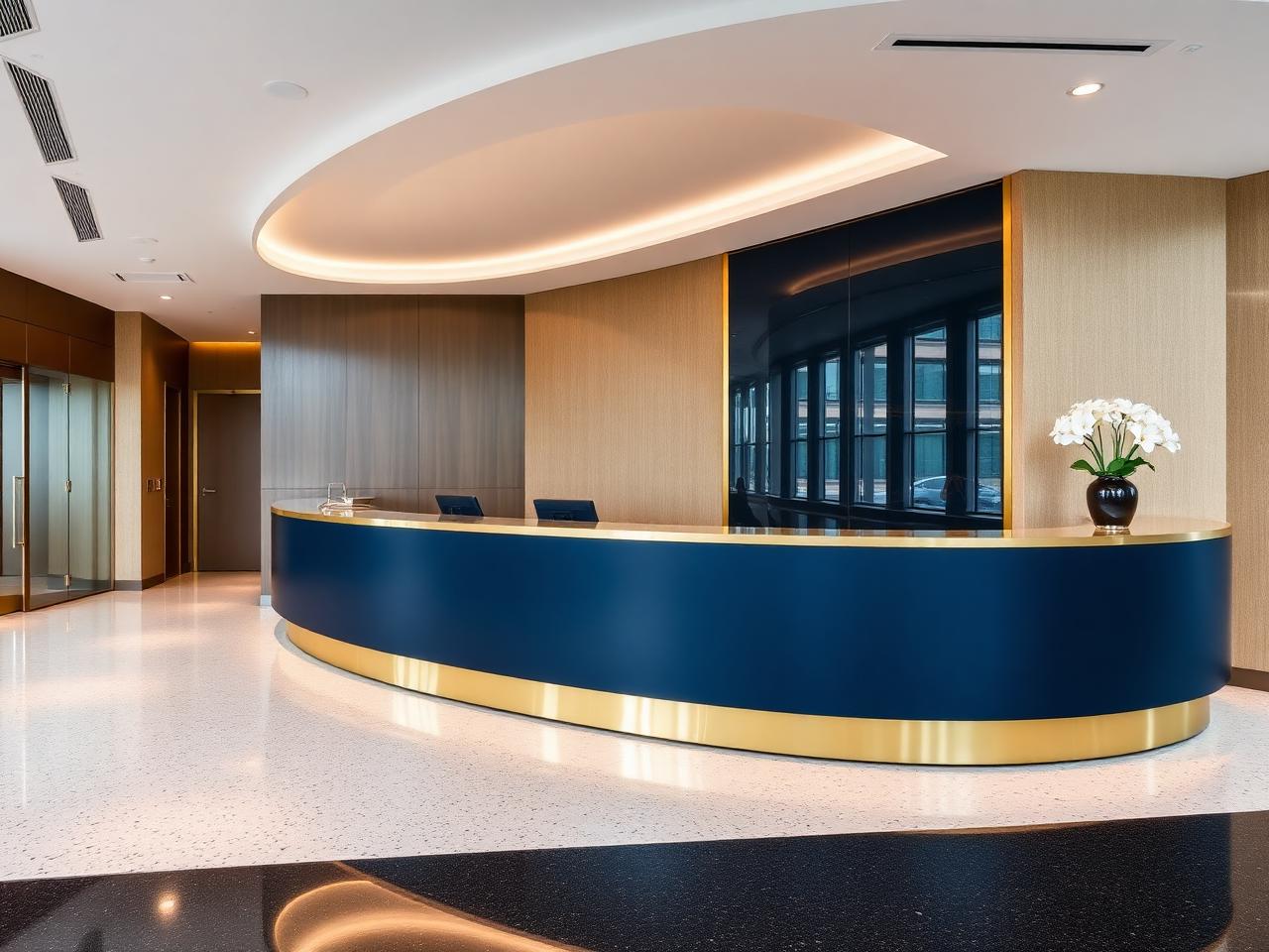 Office reception fitout