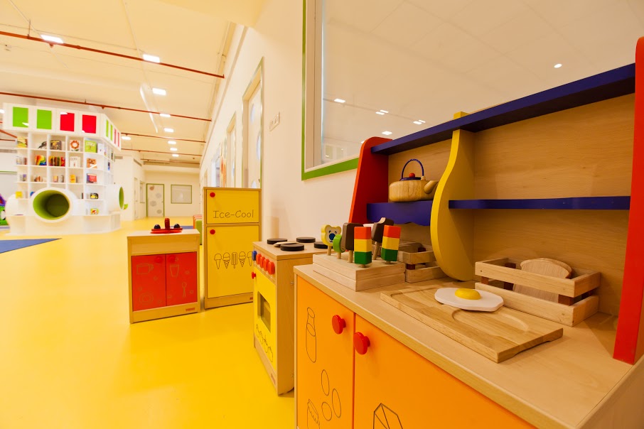 Loft joinery with slide and under-croft nook