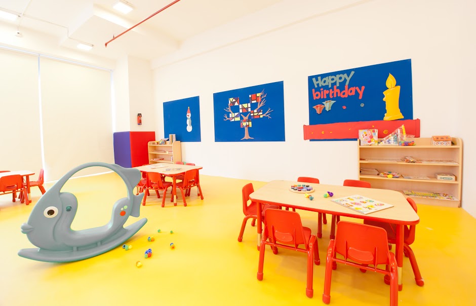 Toddler classroom and activity tables